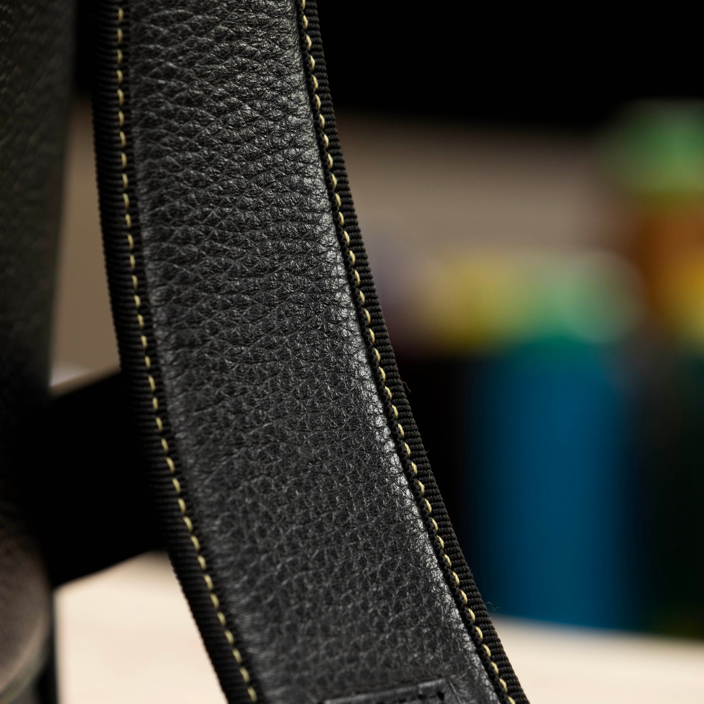 Slim Laptop Backpack - Leather