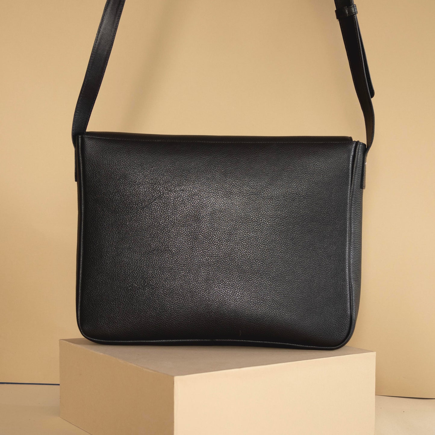 Leather Messenger Bag