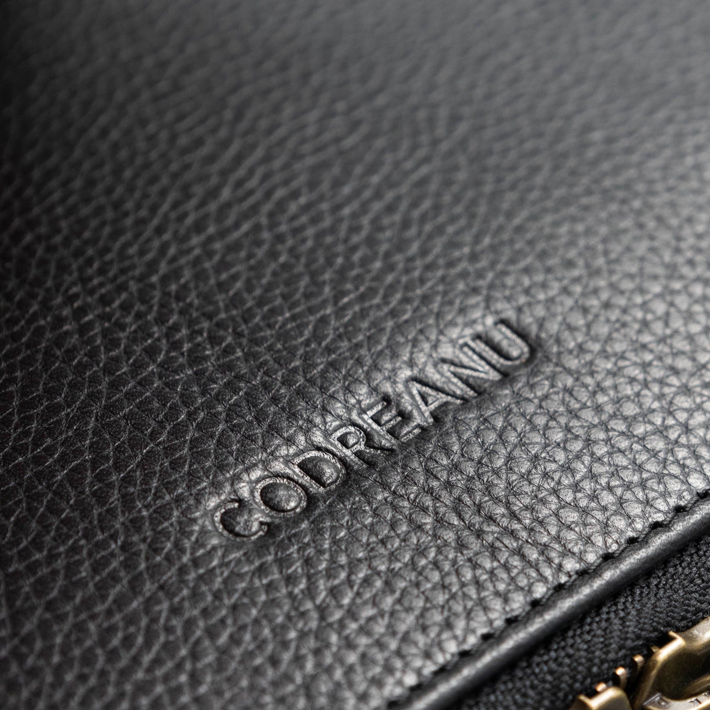 Leather Laptop Case with Retractable Handles