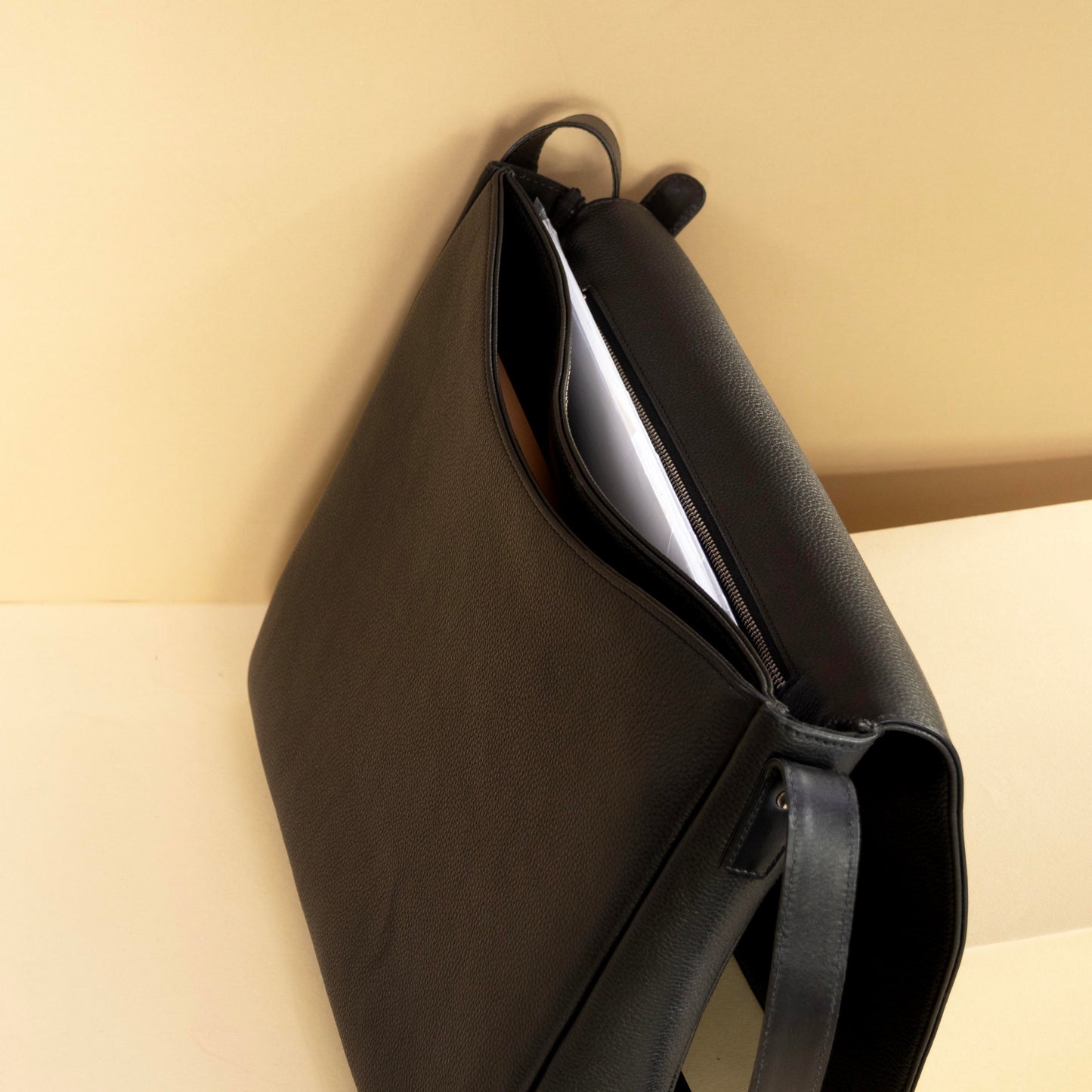 Leather Messenger Bag