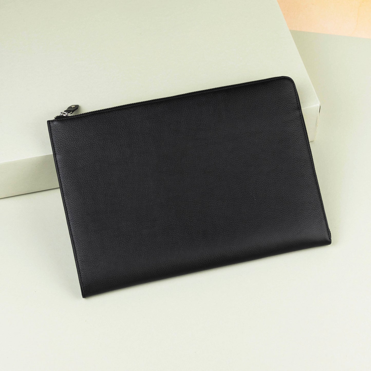 iPad L-Zip Portfolio Case Leather