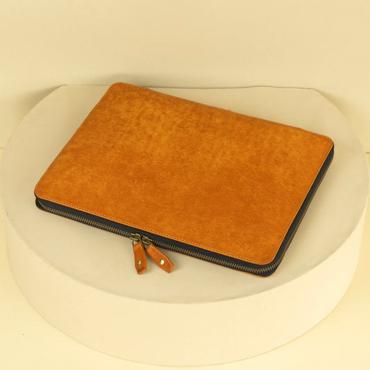 Zippered Leather Case for iPad Pro, Air, Mini