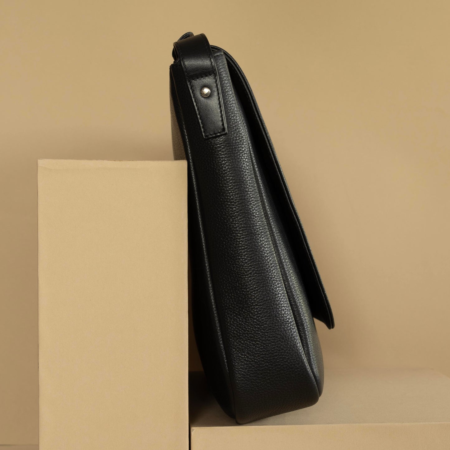 Leather Messenger Bag