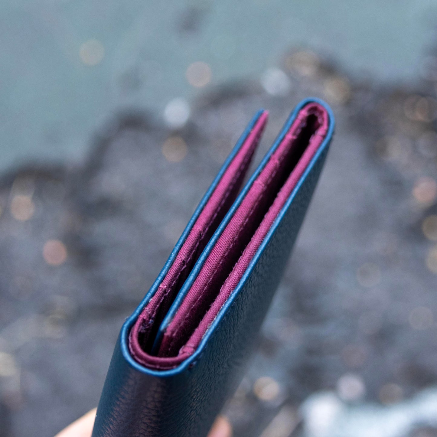 A Trifold Wallet with superior craftsmanship. Leather work at its finest