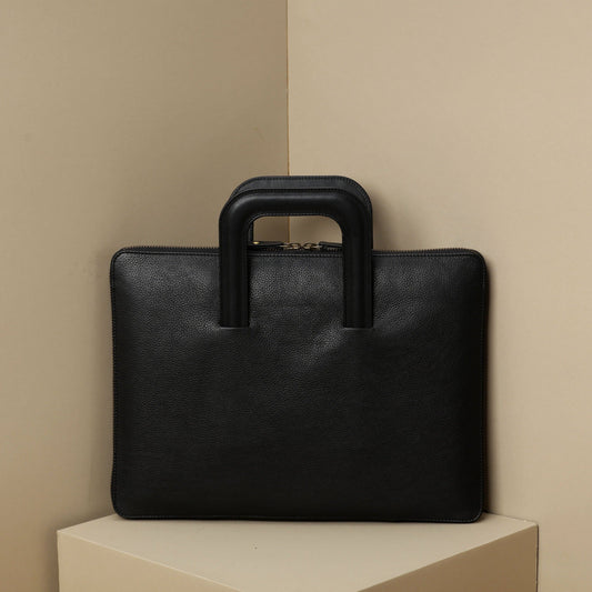 Document Briefcase Leather