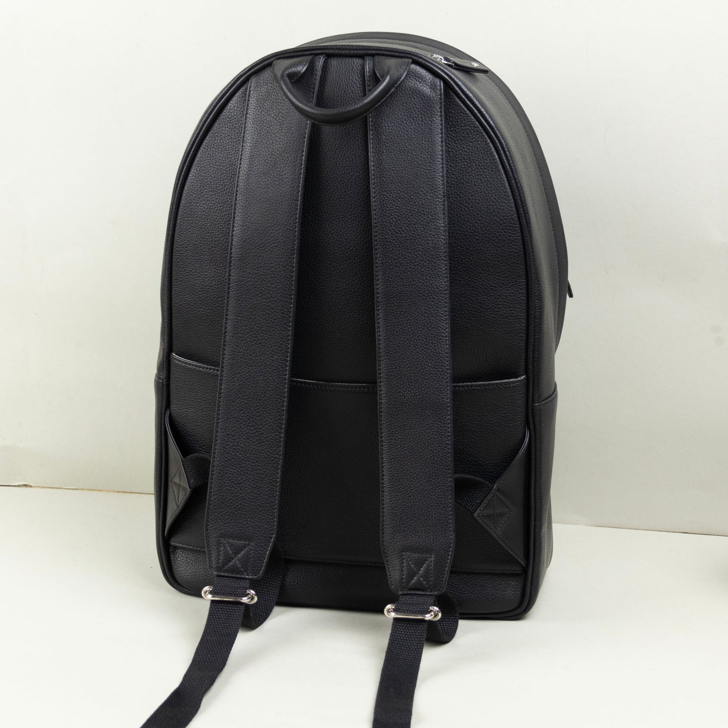 Leather Backpack Black
