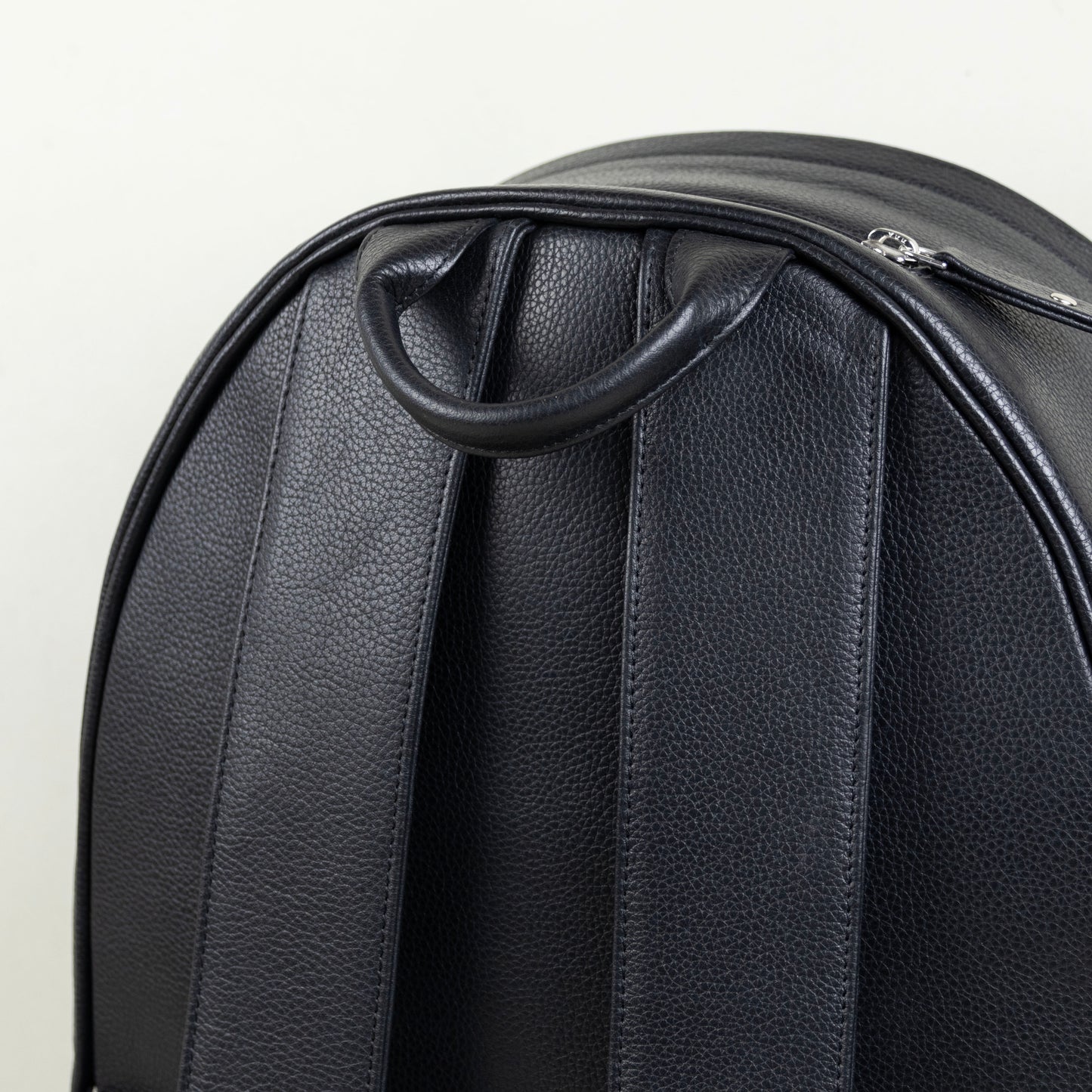 Leather Backpack Black