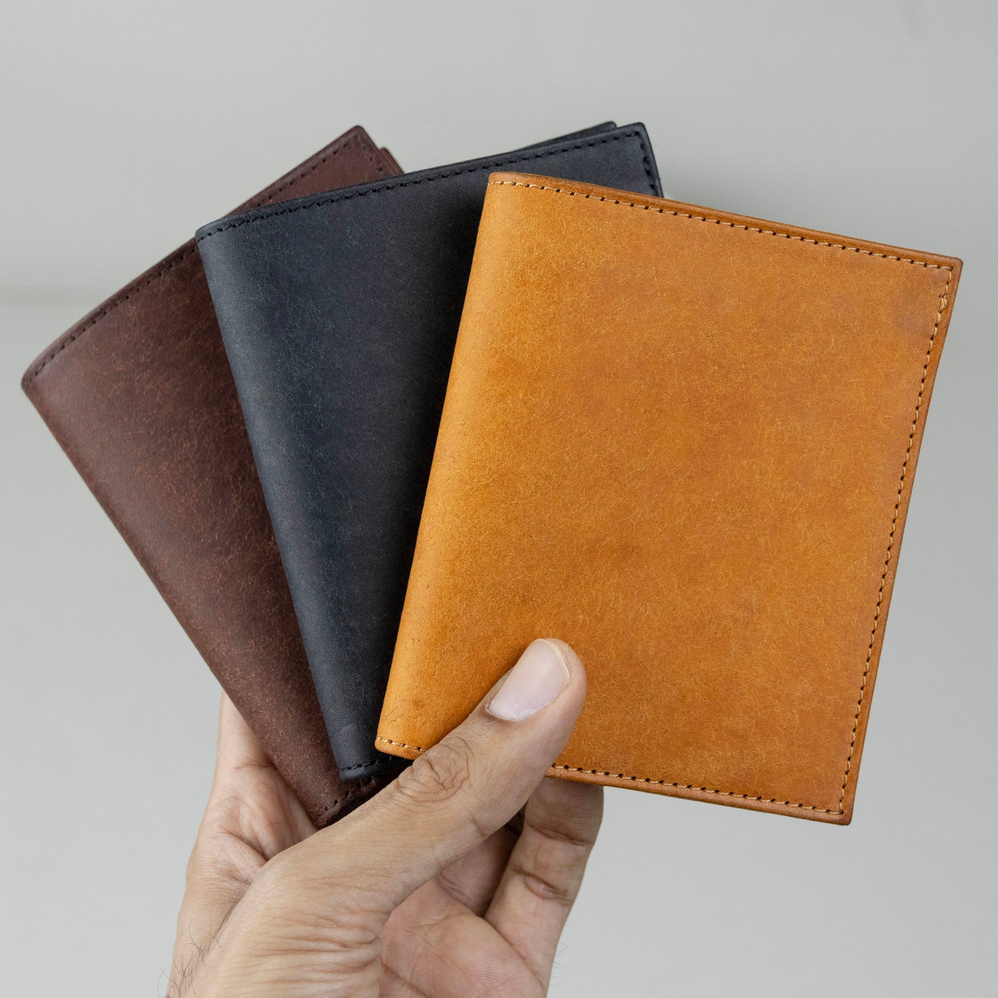 Bifold Wallet for Men - Pueblo Black