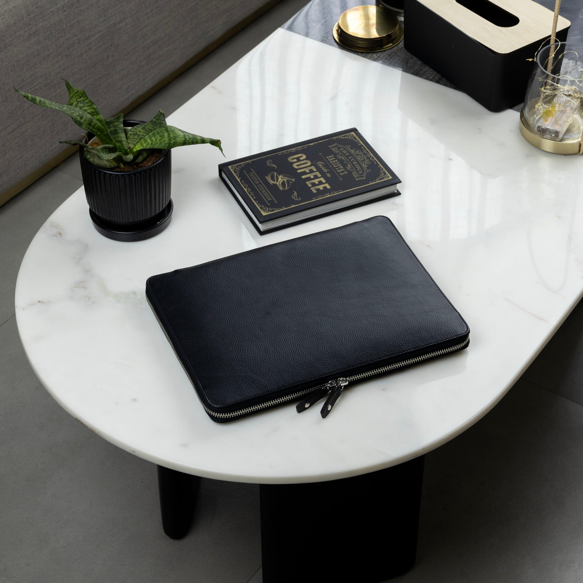 Stylish Leather Laptop Case