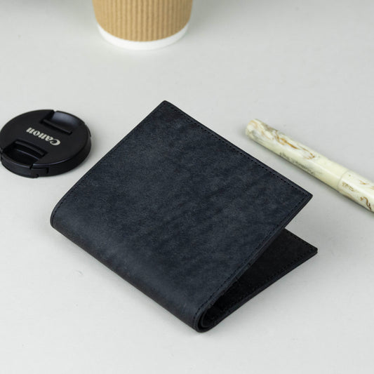 Bifold Wallet for Men - Pueblo Black
