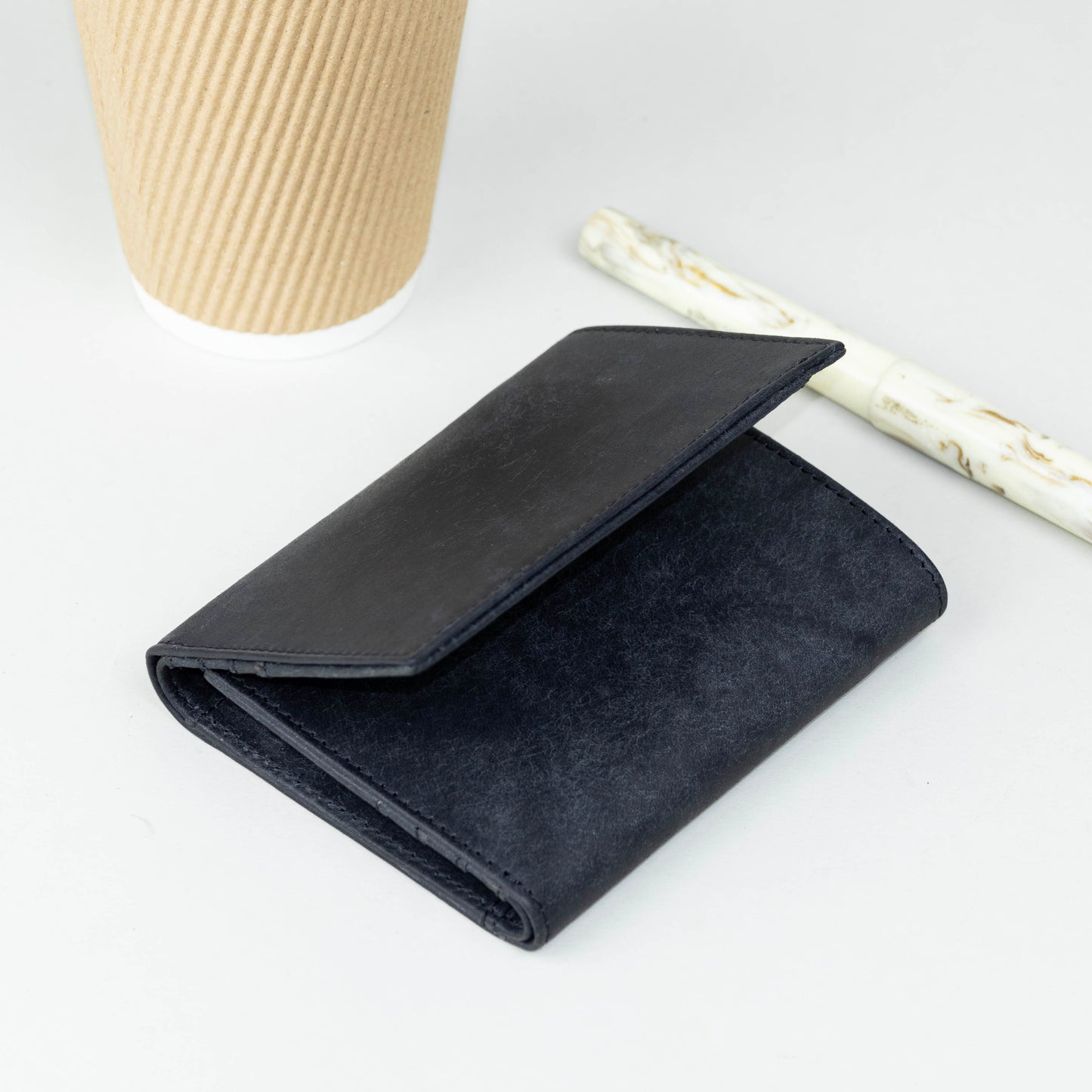 Leather Trifold Wallet - Pueblo Olmo