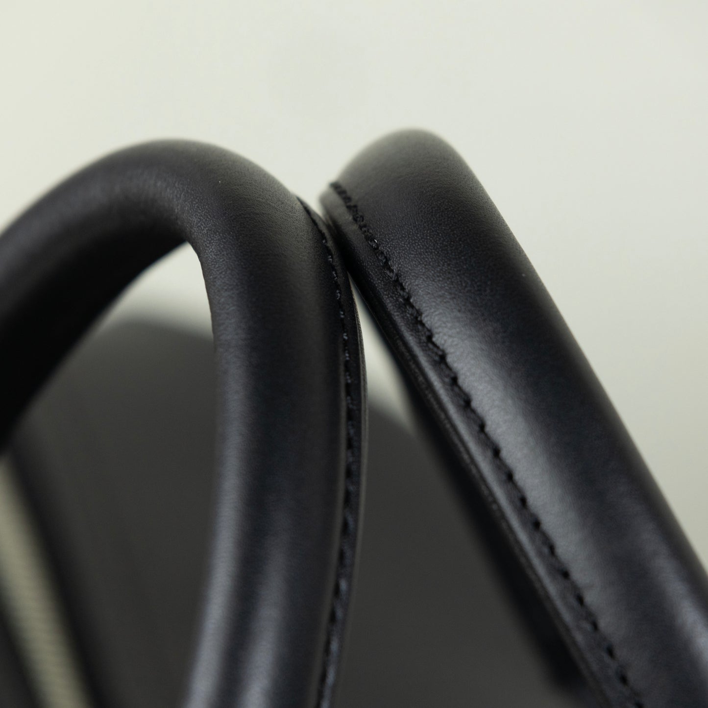 Leather Duffle Bag - Black (v2)