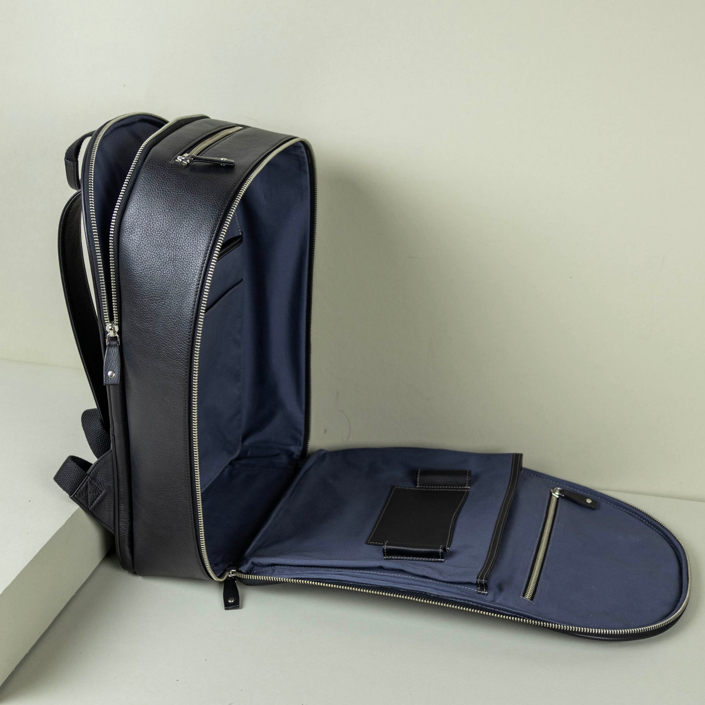 Large Leather Backpack