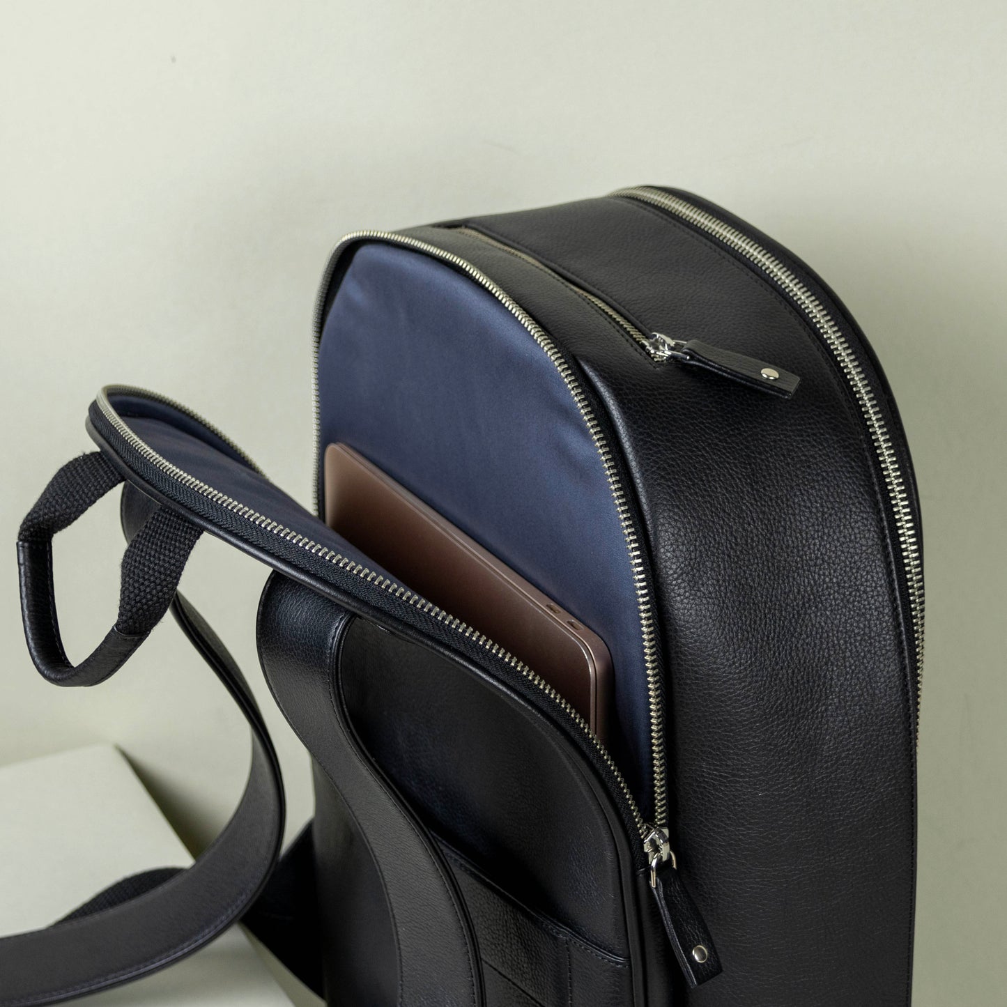 Large Leather Backpack