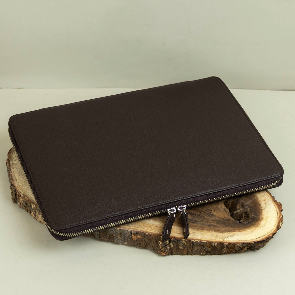 Leather Dell XPS Case – Zippered Laptop Sleeve