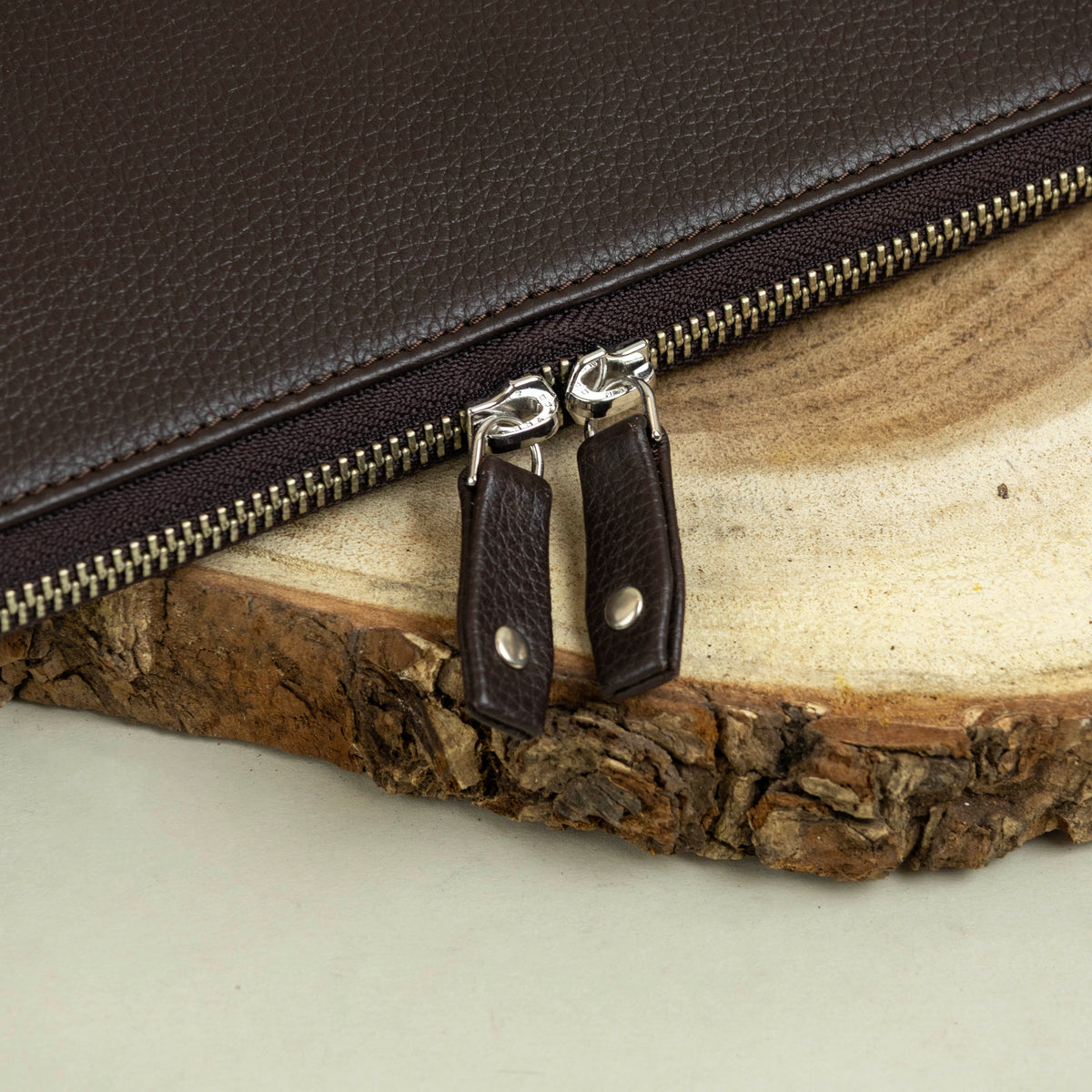Leather Dell XPS Case – Zippered Laptop Sleeve