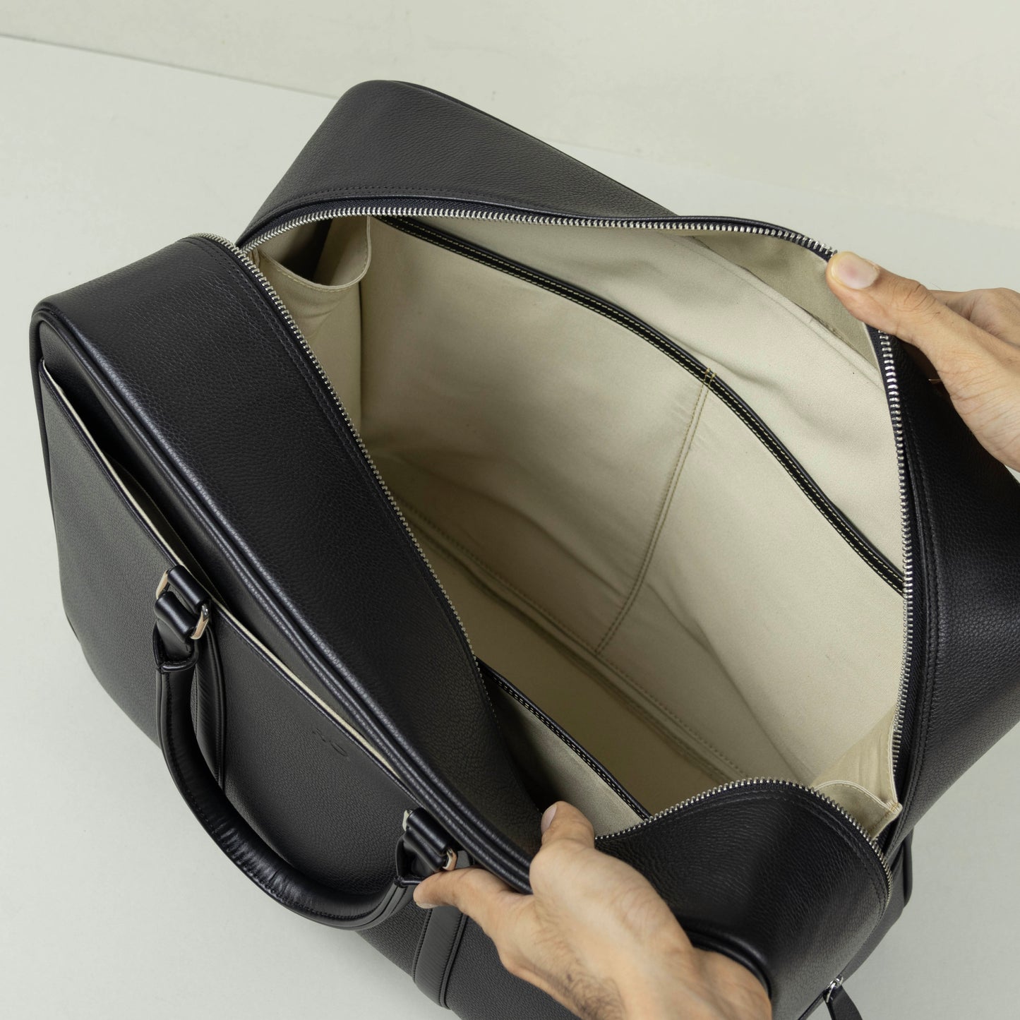 Overnight Bag for Travel - Leather