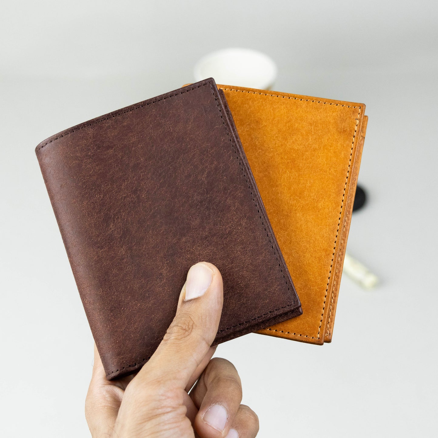 Bifold Wallet for Men - Pueblo Black