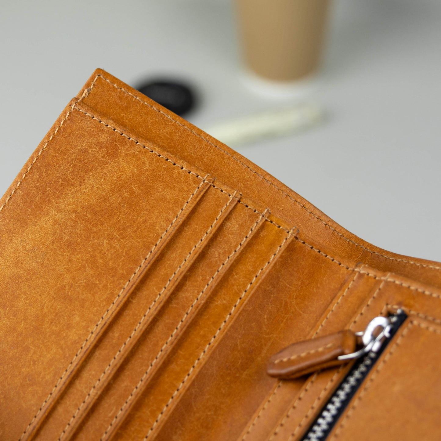Bifold Wallet for Men - Pueblo Black