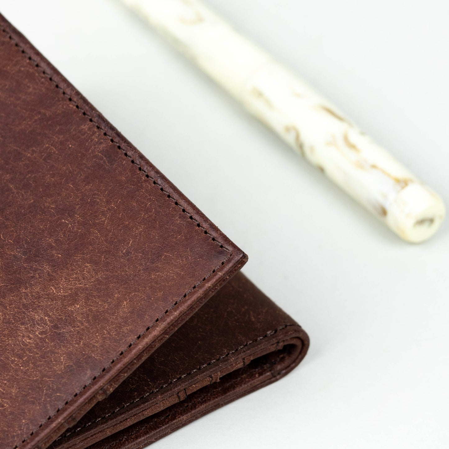 Leather Trifold Wallet - Pueblo Olmo