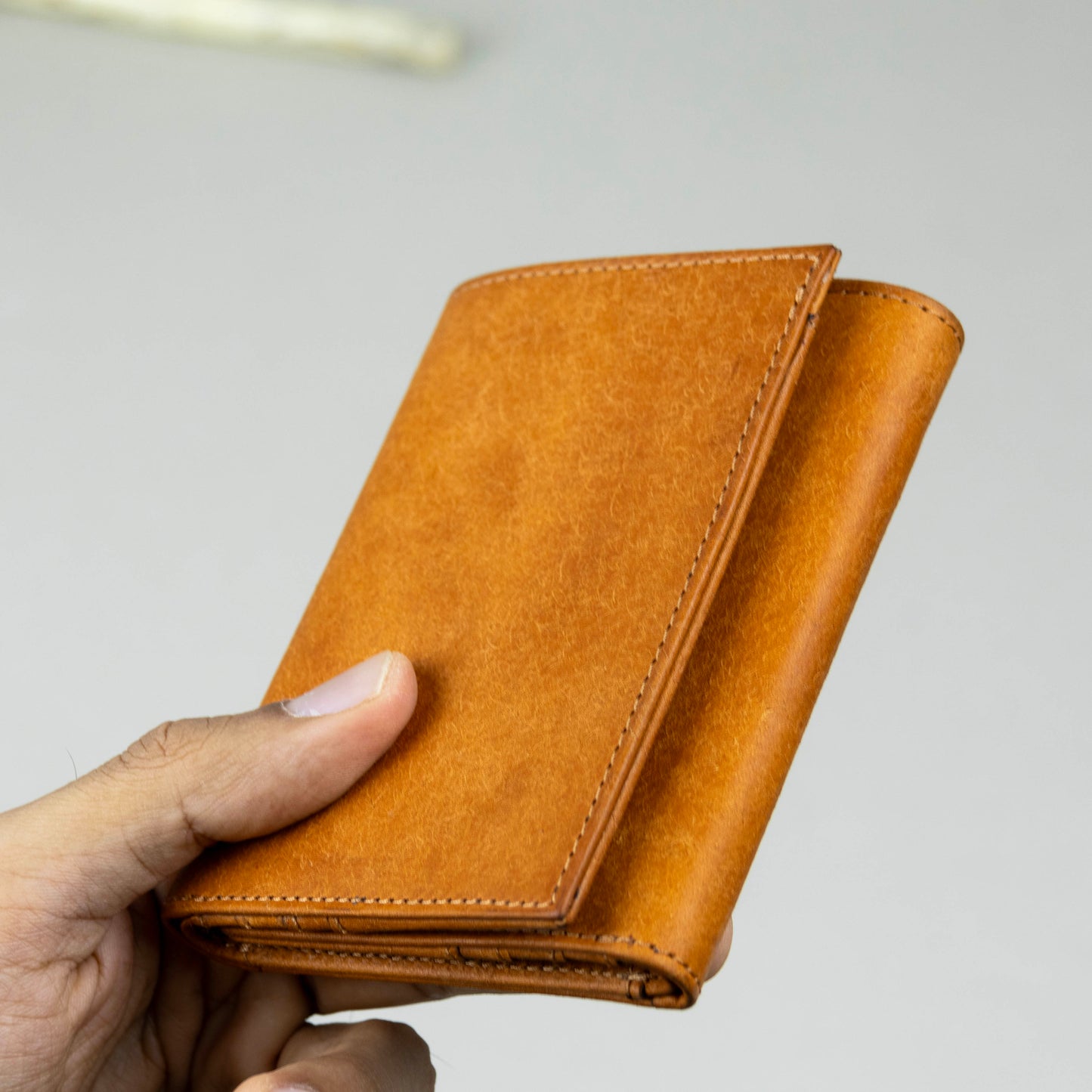 Leather Trifold Wallet - Pueblo Olmo