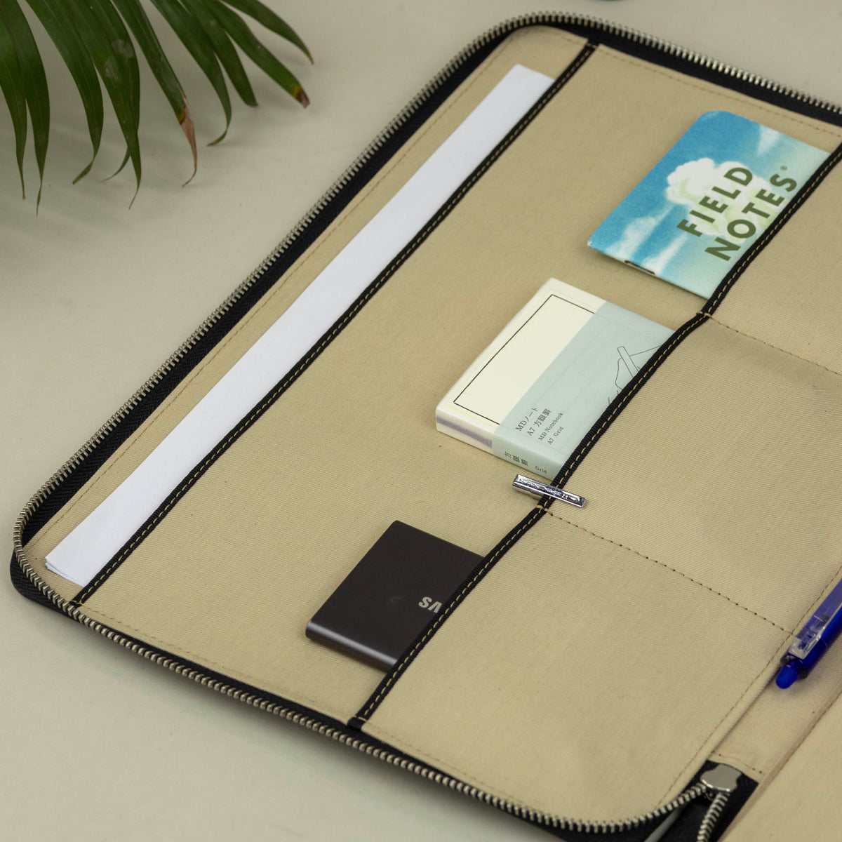 Leather Dell XPS Case – Zippered Laptop Sleeve
