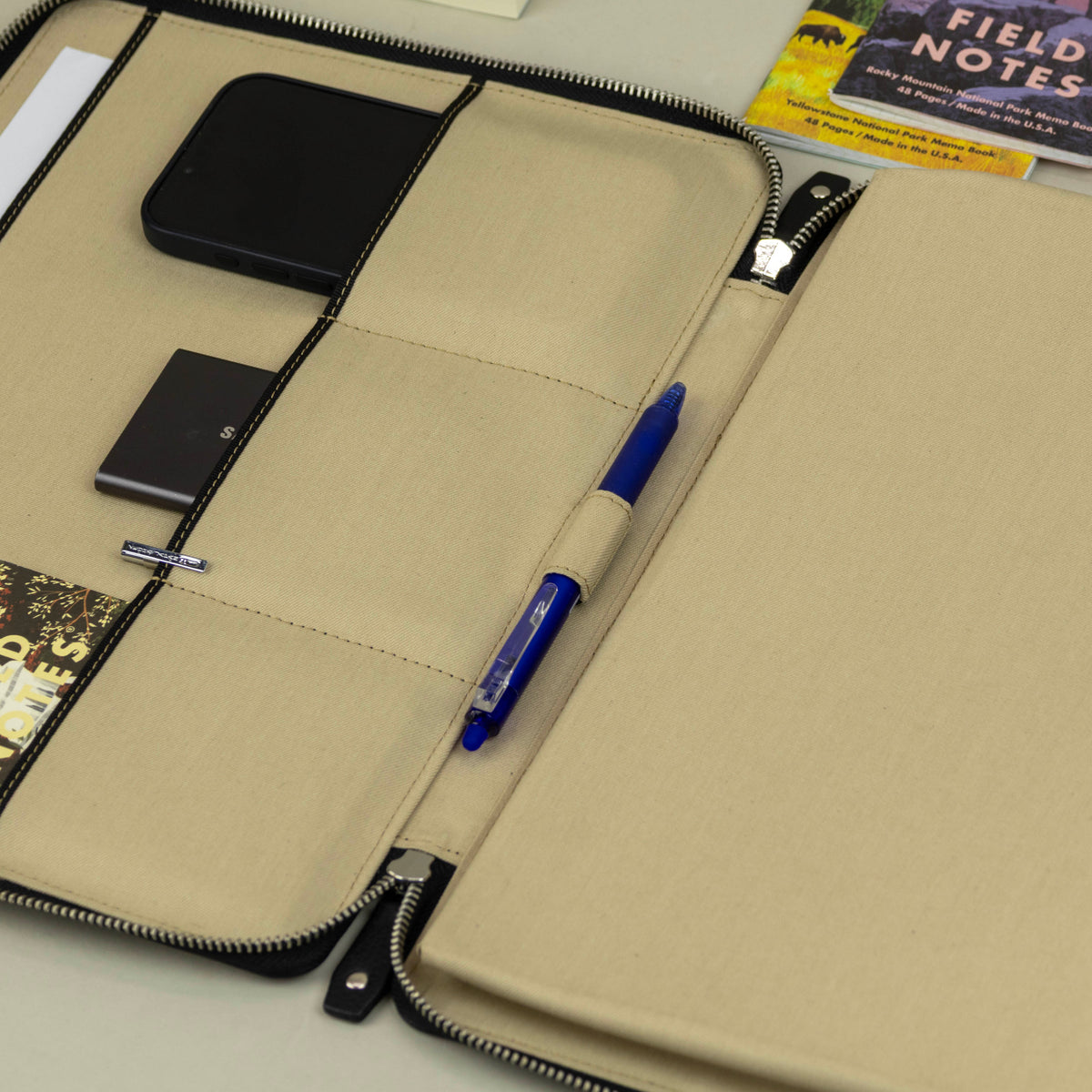 Leather Dell XPS Case – Zippered Laptop Sleeve