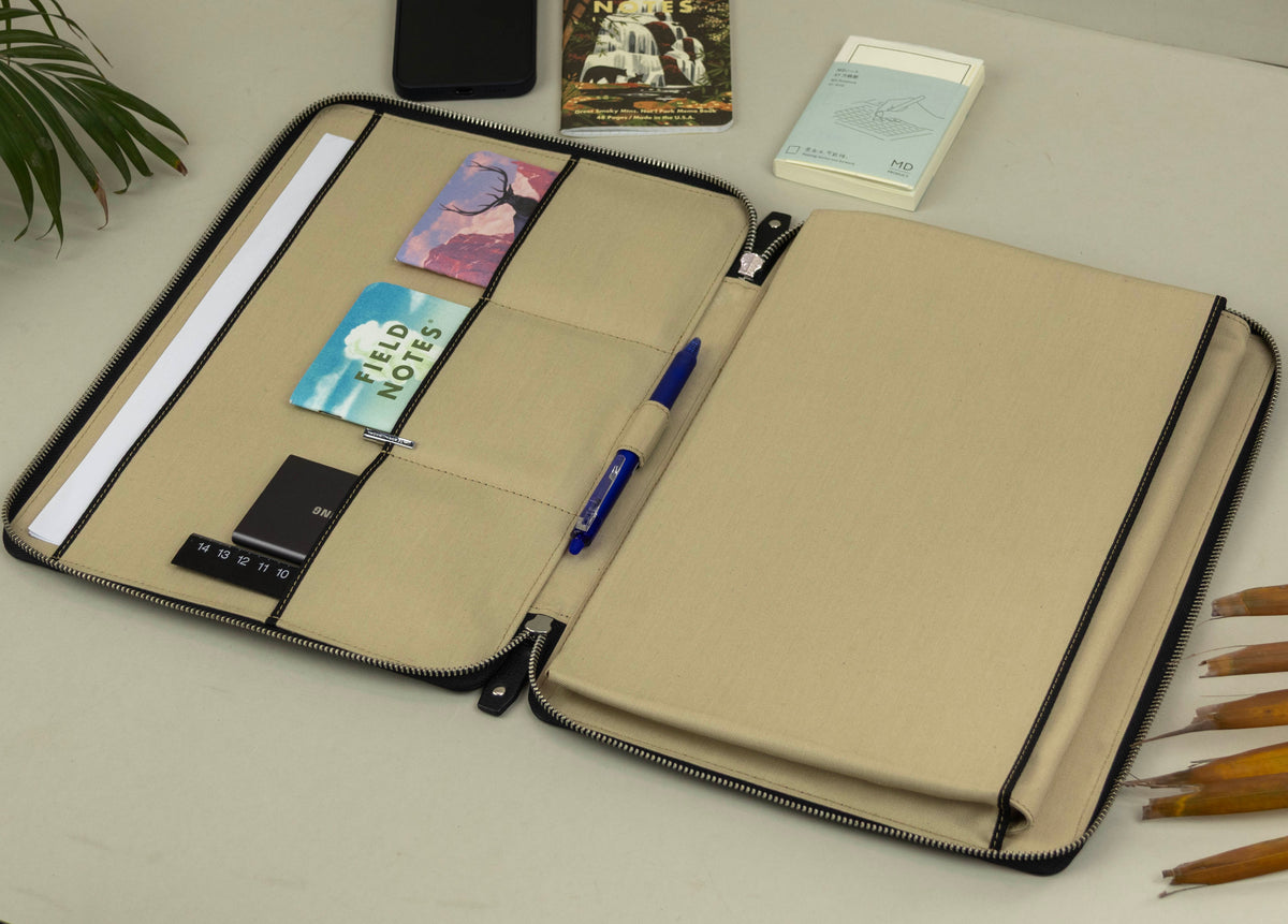 Leather Dell XPS Case – Zippered Laptop Sleeve