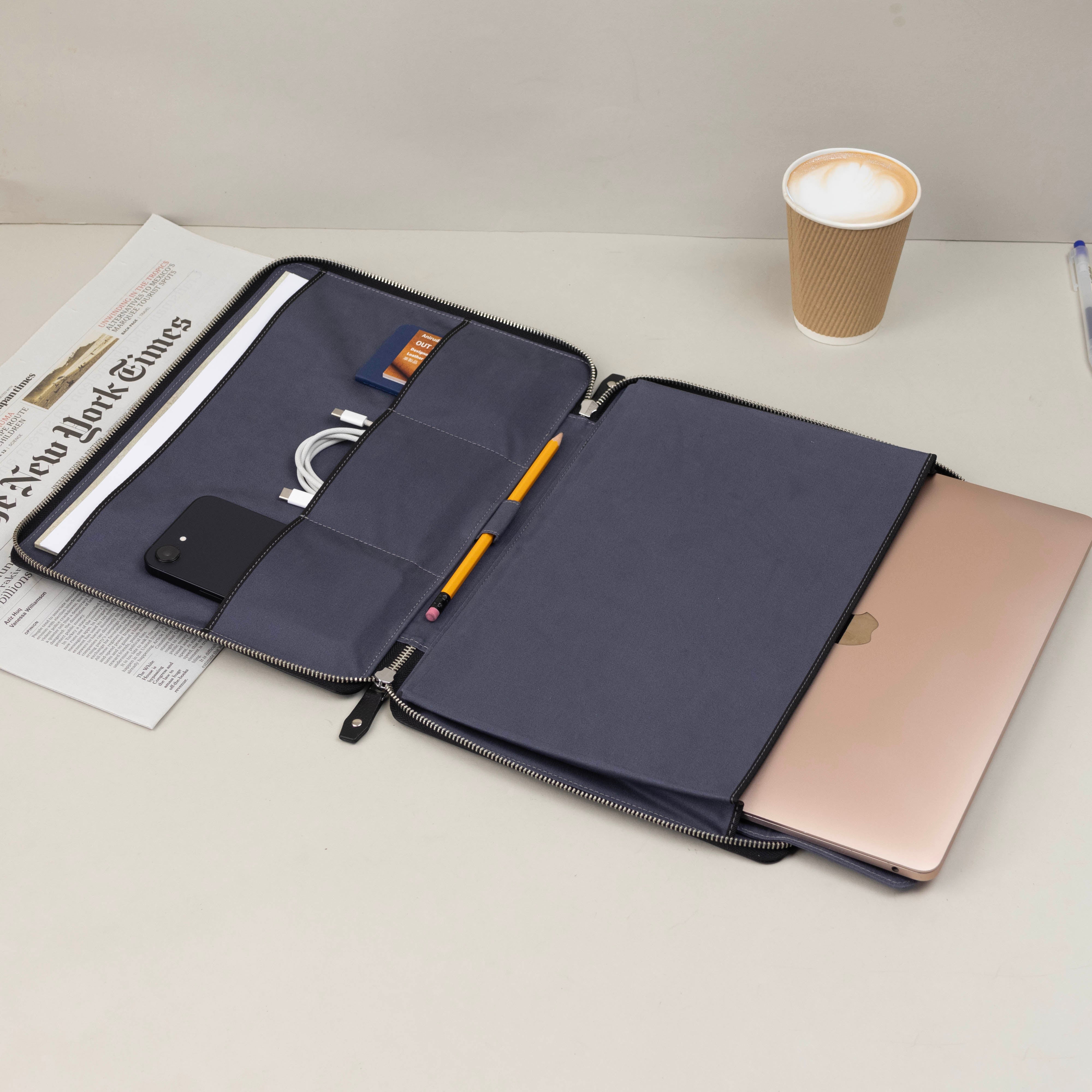 Leather Laptop Case for HP Spectre x360, HP EliteBook – Out of the